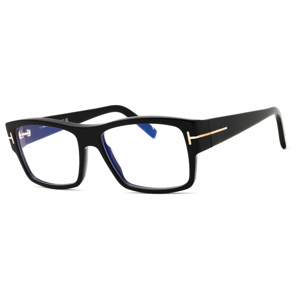 Tom Ford FT5941 Eyeglasses Black Acetate Rectangular